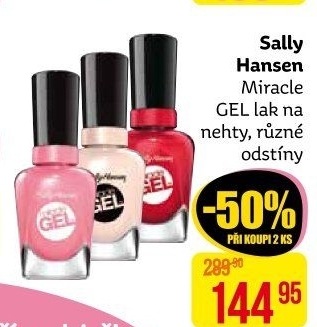 Lak na nehty gelový Miracle Sally Hansen