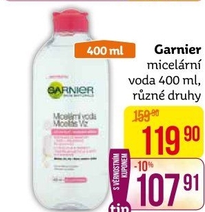 Micelární voda Garnier