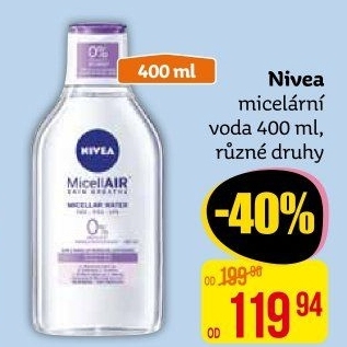 Micelární voda Nivea