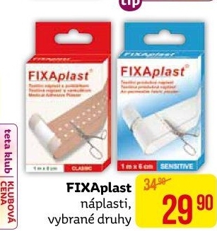 Náplasti Fixaplast