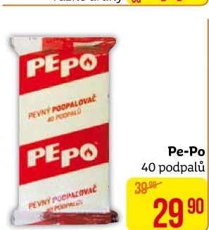 Podpalovač pevný Pe-Po