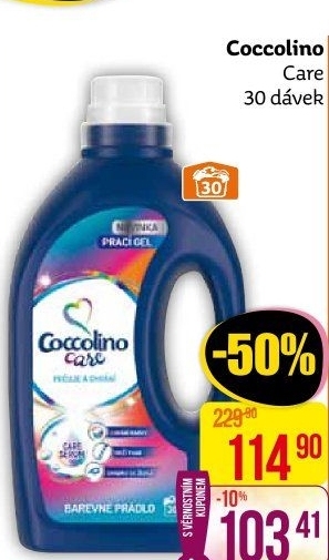 Prací gel Coccolino
