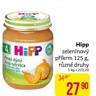 Příkrm zeleninový Bio HiPP