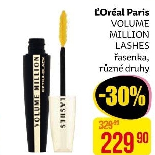 Řasenka Volume Million Lashes L'