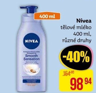Tělová mléka Nivea
