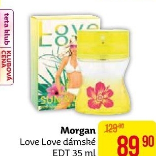 Toaletní voda dámská Morgan Love Love