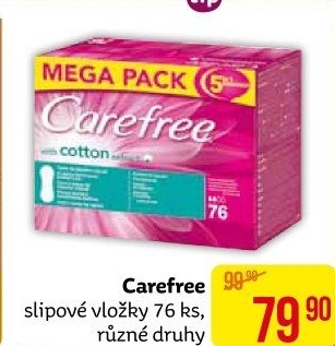 Vložky dámské slipové Carefree