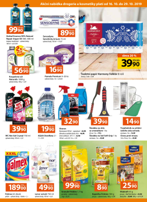 akční leták COOP 16.10.2019-22.10.2019