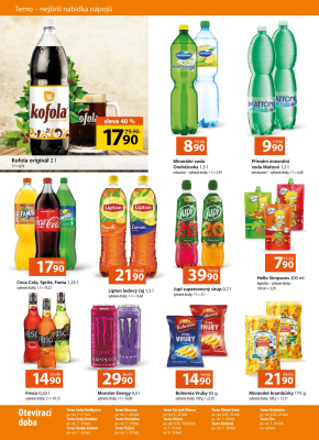 akční leták COOP 16.10.2019-22.10.2019