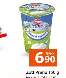Bílý jogurt Zott Primo