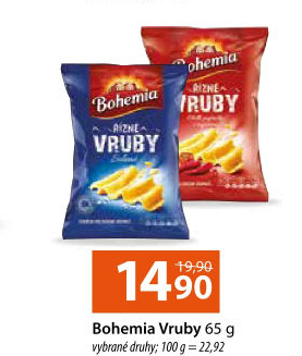 Chipsy Řízné vruby Bohemia Chips