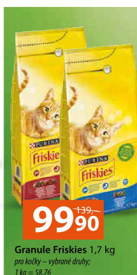 Granule pro kočky Friskies