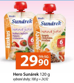 Hotová jídla Do ručičky Sunárek