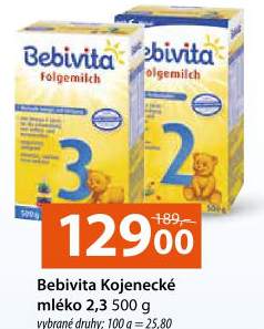 Kojenecké mléko Bebivita