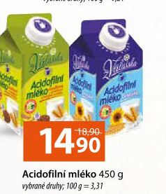 Mléko acidofilní Mlékárna Valašské Meziříčí