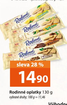 Oplatky Rodinné Sedita