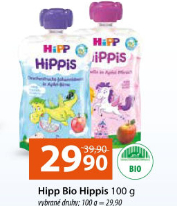 Ovocný příkrm Do ručičky Hippis Bio HiPP