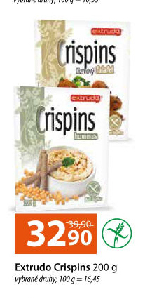 Produkty Crispins Extrudo