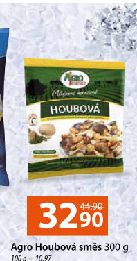 Směs houbová mražená Agro Jesenice