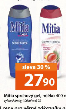 Sprchový gel Mitia