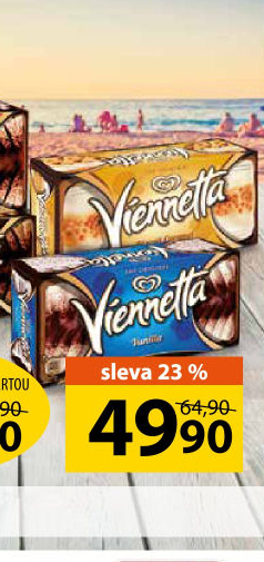 Zmrzlinová roláda Viennetta Algida