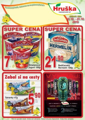 akční leták Hruška 15.10.2019-21.10.2019