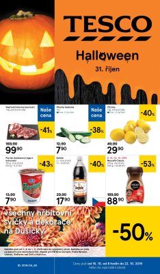 akční leták Tesco 16.10.2019-22.10.2019