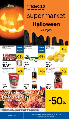 akční leták Tesco 16.10.2019-22.10.2019