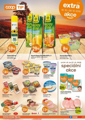 akční leták COOP 16.10.2019-29.10.2019