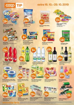 akční leták COOP 16.10.2019-29.10.2019
