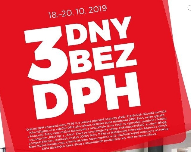 3 dny bez DPH