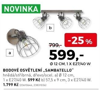 Bodové osvětlení Sambatello