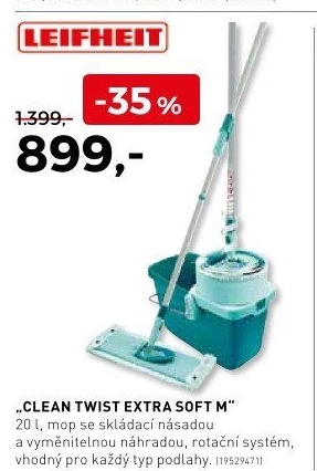 Clean twist exstra soft