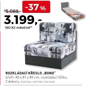 Křeslo Bond