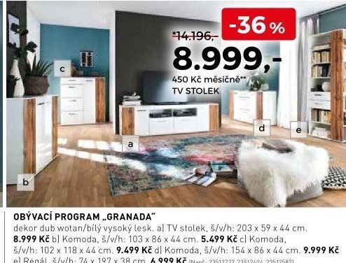 Obývací program Granada