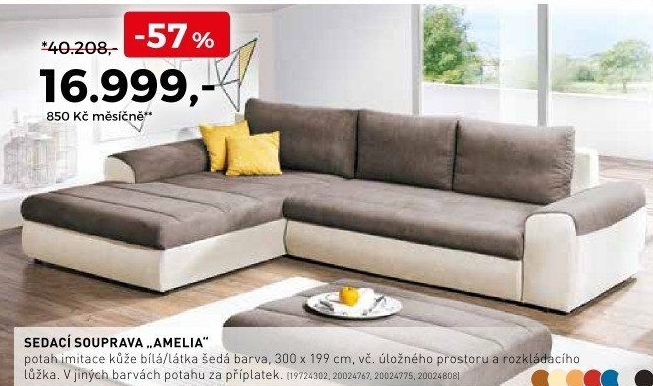 Sedací souprava Amelia