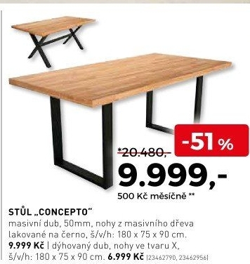 Stůl Concepto