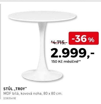 Stůl Troy
