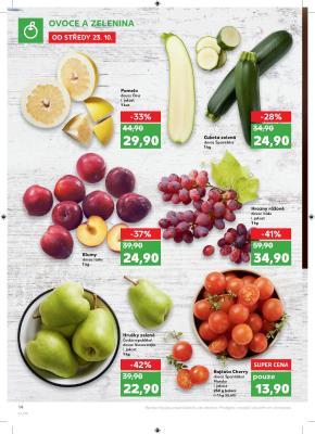 akční leták Kaufland 23.10.2019-27.10.2019