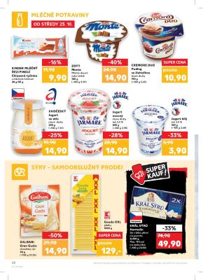 akční leták Kaufland 23.10.2019-27.10.2019