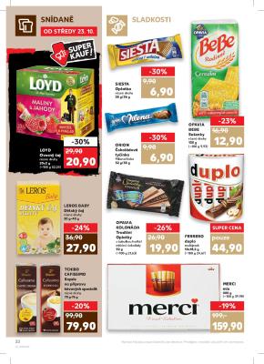 akční leták Kaufland 23.10.2019-27.10.2019