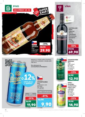akční leták Kaufland 23.10.2019-27.10.2019
