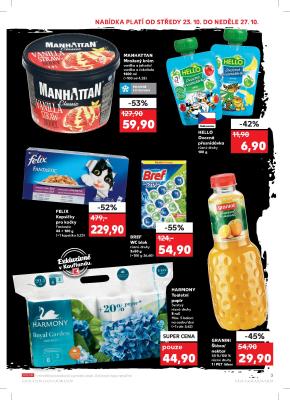 akční leták Kaufland 23.10.2019-27.10.2019