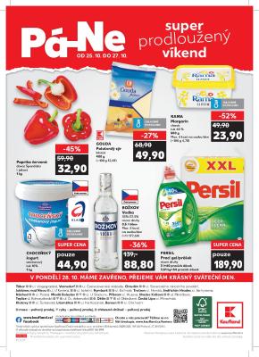 akční leták Kaufland 23.10.2019-27.10.2019