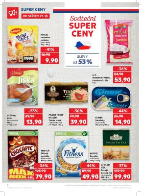 akční leták Kaufland 23.10.2019-27.10.2019