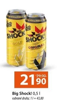 Energetický nápoj Big Shock