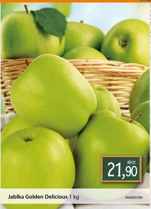 Jablka Golden Delicious