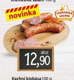 Kachní klobásy Vodňanská kachna