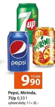 Limonáda Pepsi