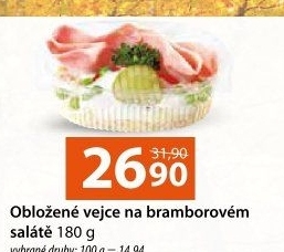 Obložené vejce